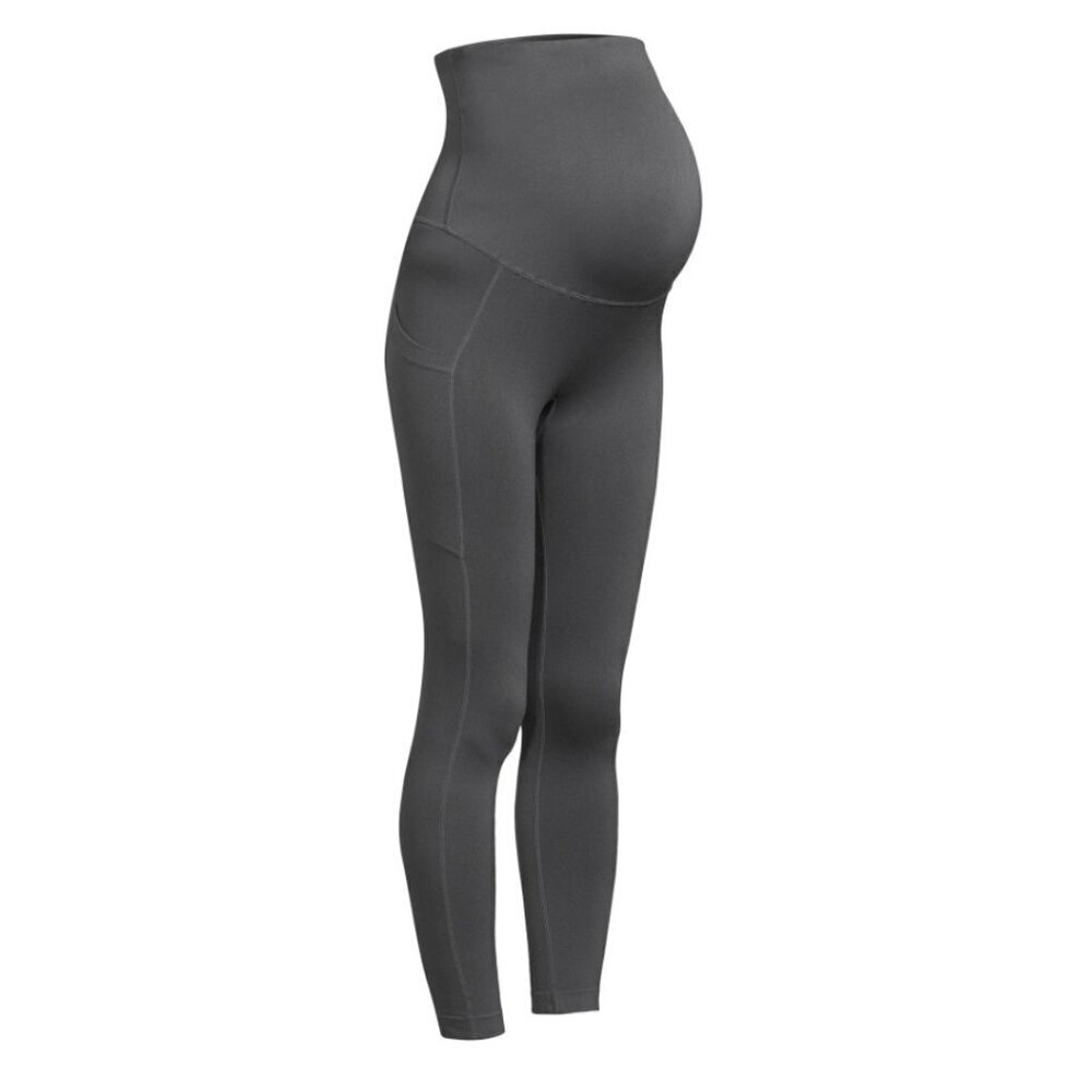 Destination Maternity Women’s Active Leggings in Magnet Gray SZ XL